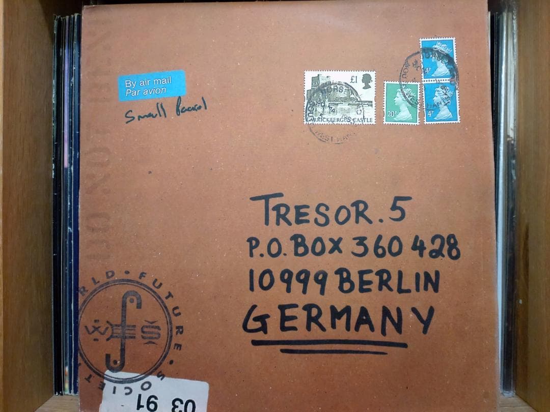 Tresor. （25枚セット） レコード レーベル TECHNO トレゾア