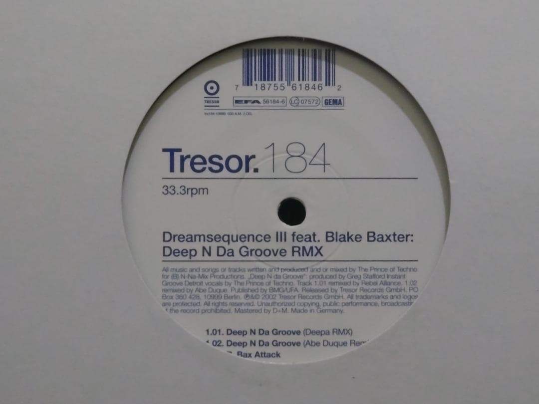 Tresor. （25枚セット） レコード レーベル TECHNO トレゾア