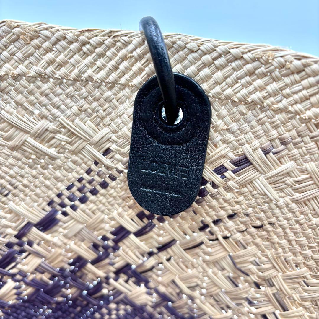 【極美品】 LOEWE ロエベ バスケットバッグ イラカヤシ カーフ 希少