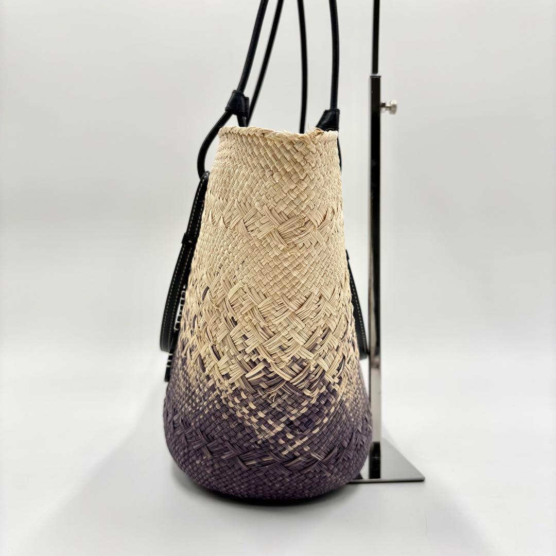 【極美品】 LOEWE ロエベ バスケットバッグ イラカヤシ カーフ 希少