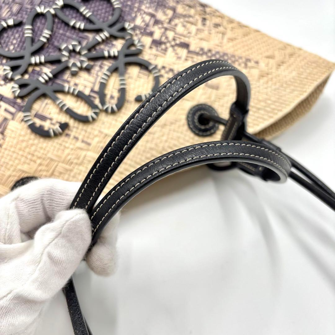 【極美品】 LOEWE ロエベ バスケットバッグ イラカヤシ カーフ 希少