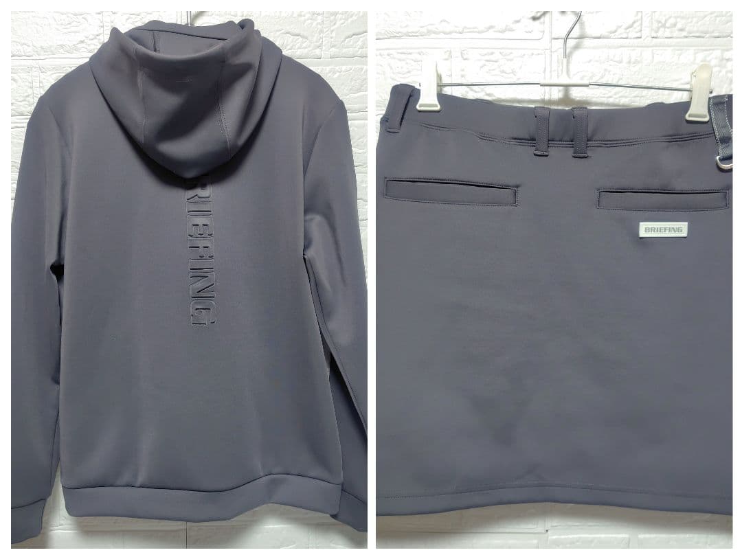 ブリーフィング　ゴルフ　3Dロゴ　パーカー　スカート　セットアップ