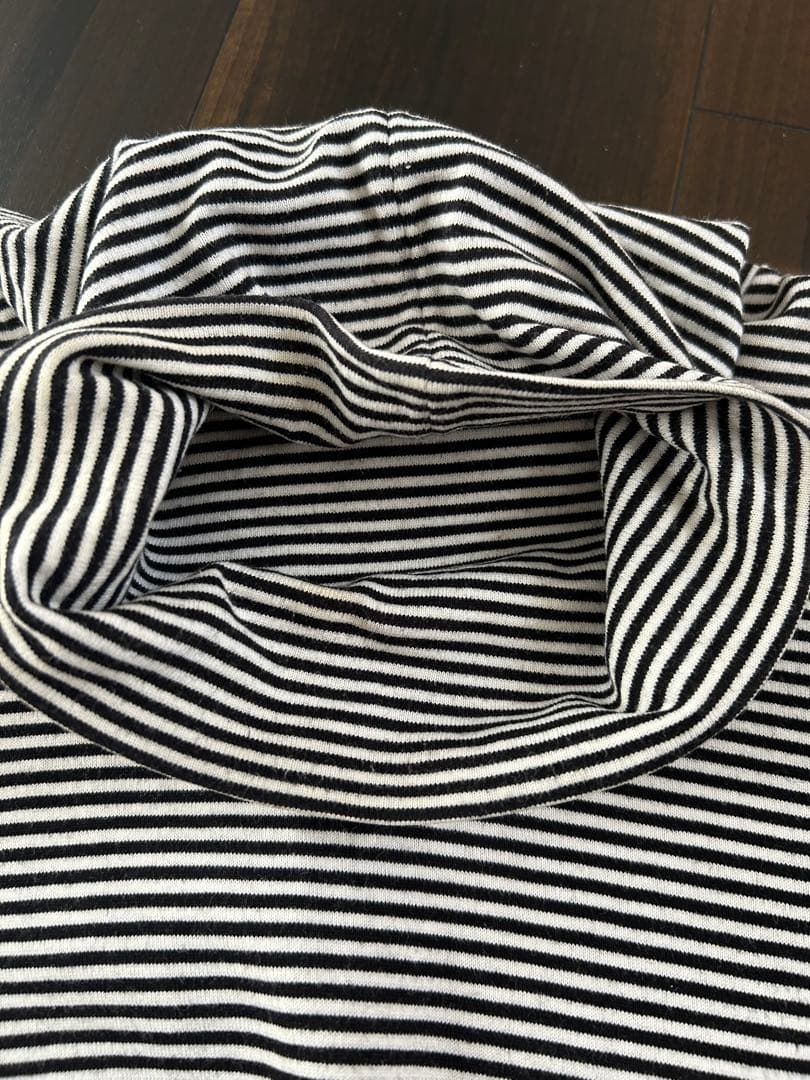 NUMBER(N)INE ナンバーナイン　ボーダー　ハイネックロングTシャツ