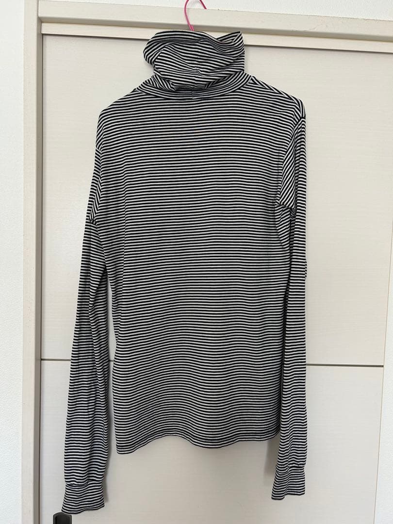 NUMBER(N)INE ナンバーナイン　ボーダー　ハイネックロングTシャツ