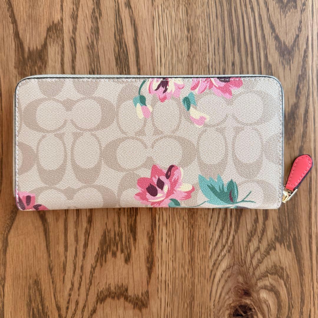 新品✨ COACH コーチ 長財布 ウォレット 花柄
