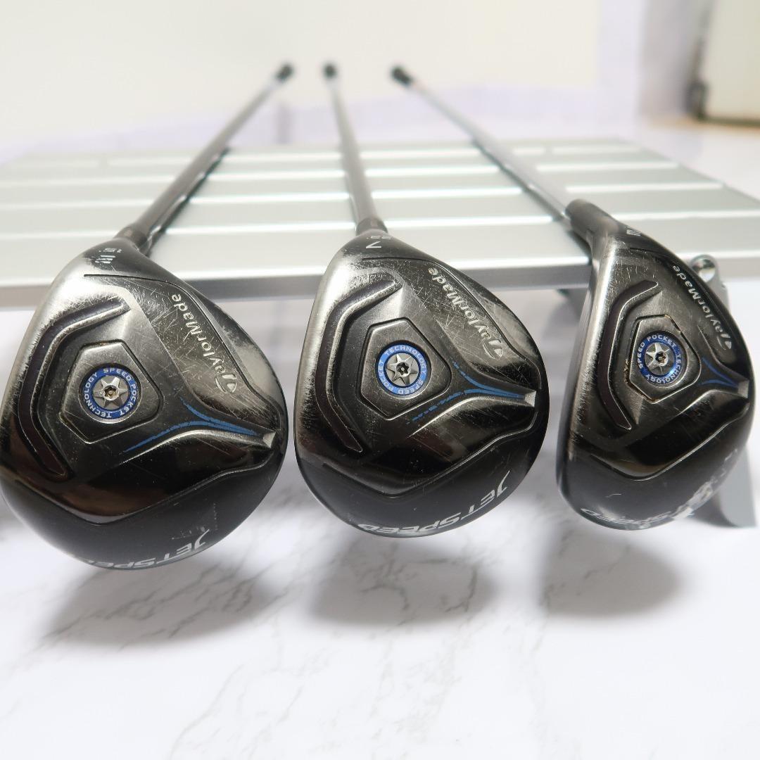 テーラーメイド JETSPEED ウッド ユーティリティ 3本セット S