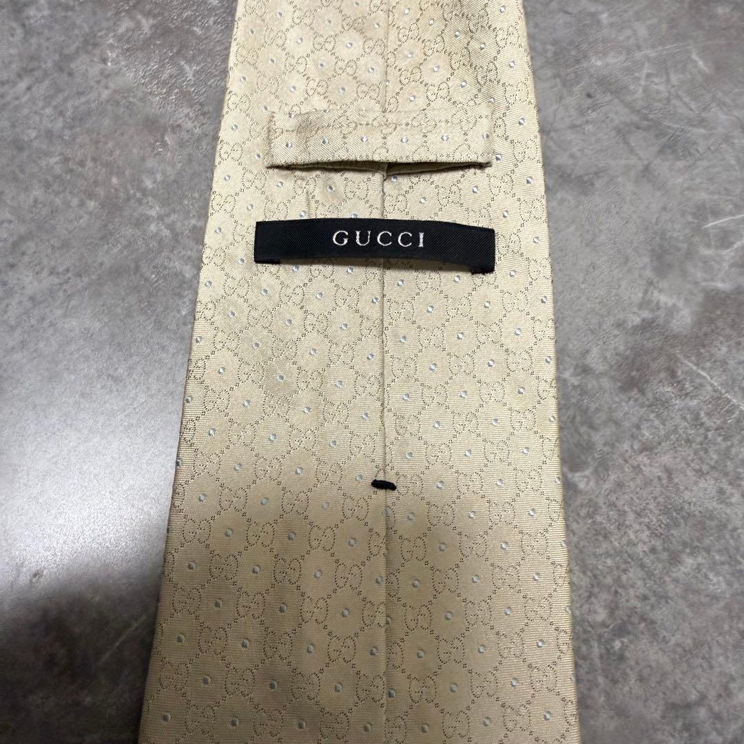 【✨極美品✨】GUCCI グッチ ネクタイ インターロッキング シルク 結婚式