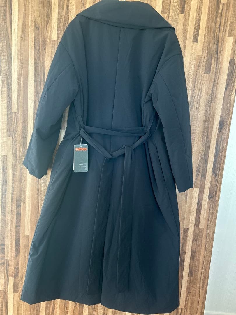 未使用　タグ付　シップス　ストレッチタフタコート　ネイビー　手洗い可