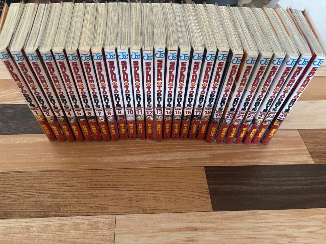 サカモトデイズ SAKAMOTO DAYS 全巻初版帯付き1巻〜25巻　特典付き