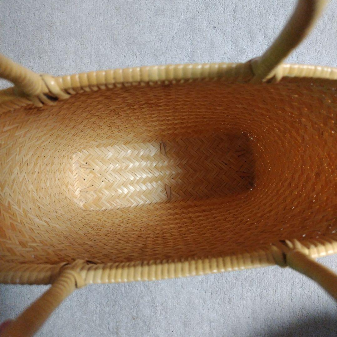 鳥越竹細工竹かごバック