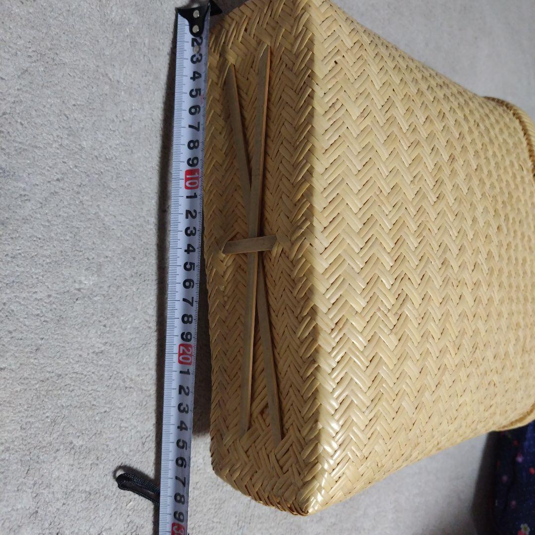 鳥越竹細工竹かごバック