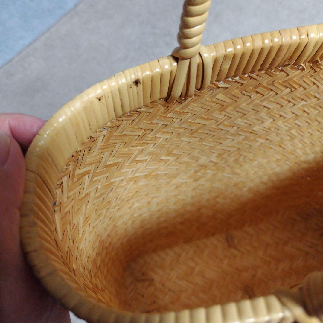 鳥越竹細工竹かごバック