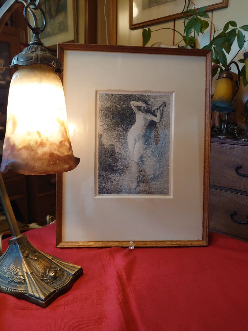 「売約済」アンリ.ファンタン.ラトゥール「ニンフ」 ヘリオグラフィー