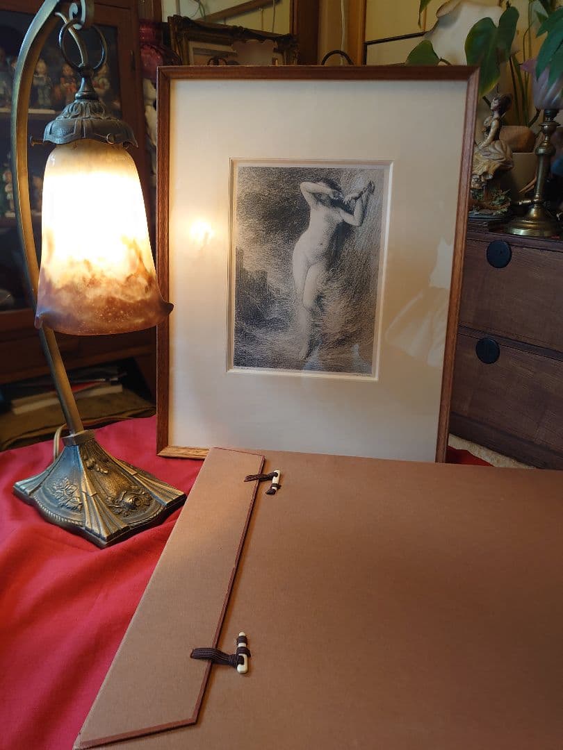 「売約済」アンリ.ファンタン.ラトゥール「ニンフ」 ヘリオグラフィー