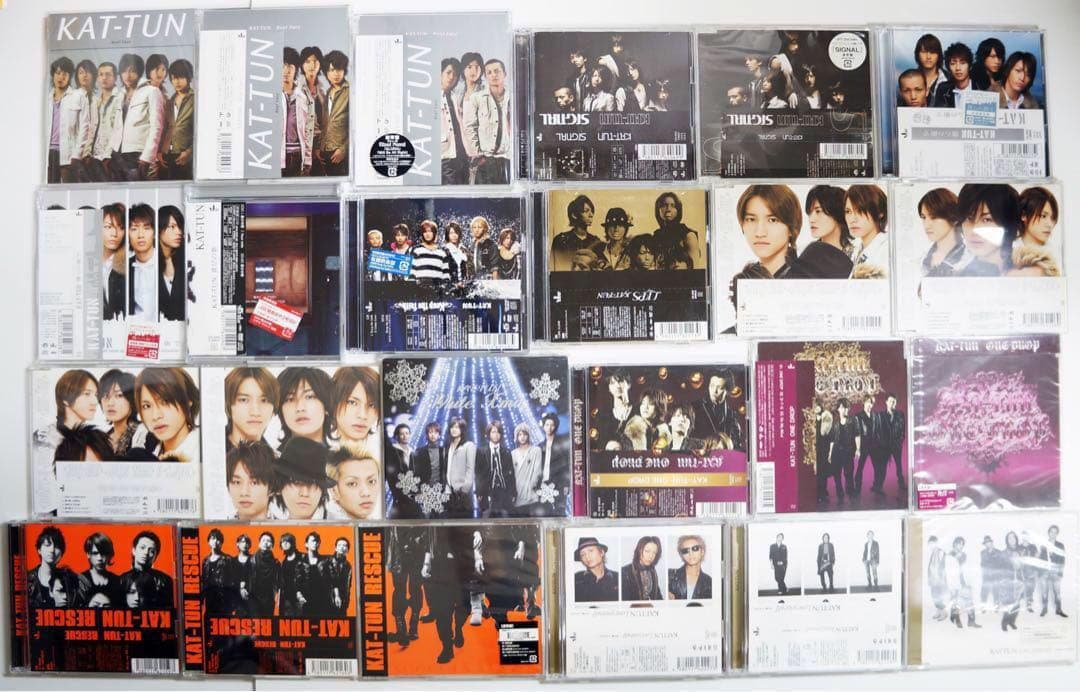 KAT-TUN シングル78枚アルバム29枚 全107枚セット　新品13枚含