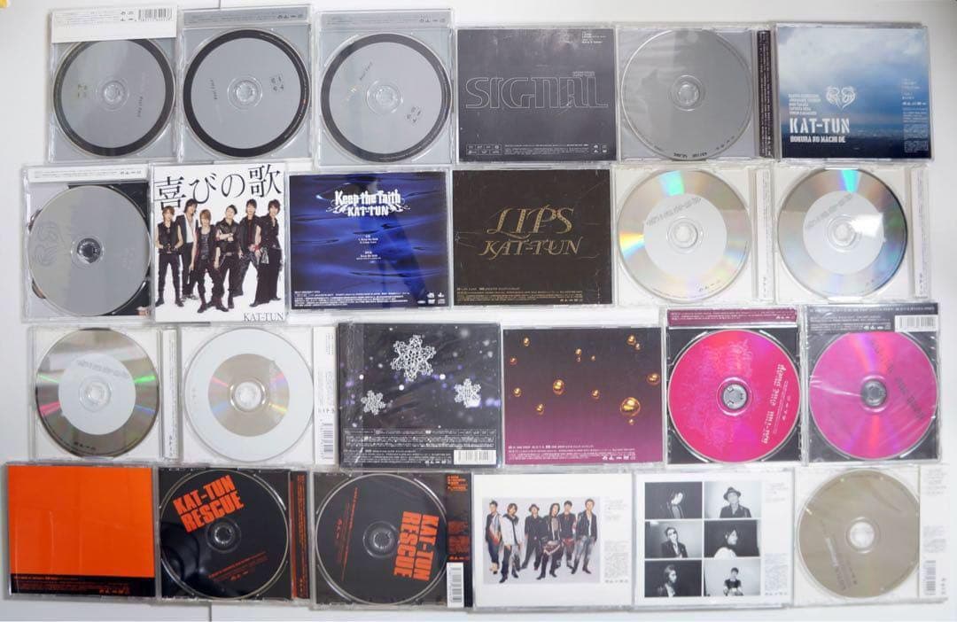 KAT-TUN シングル78枚アルバム29枚 全107枚セット　新品13枚含