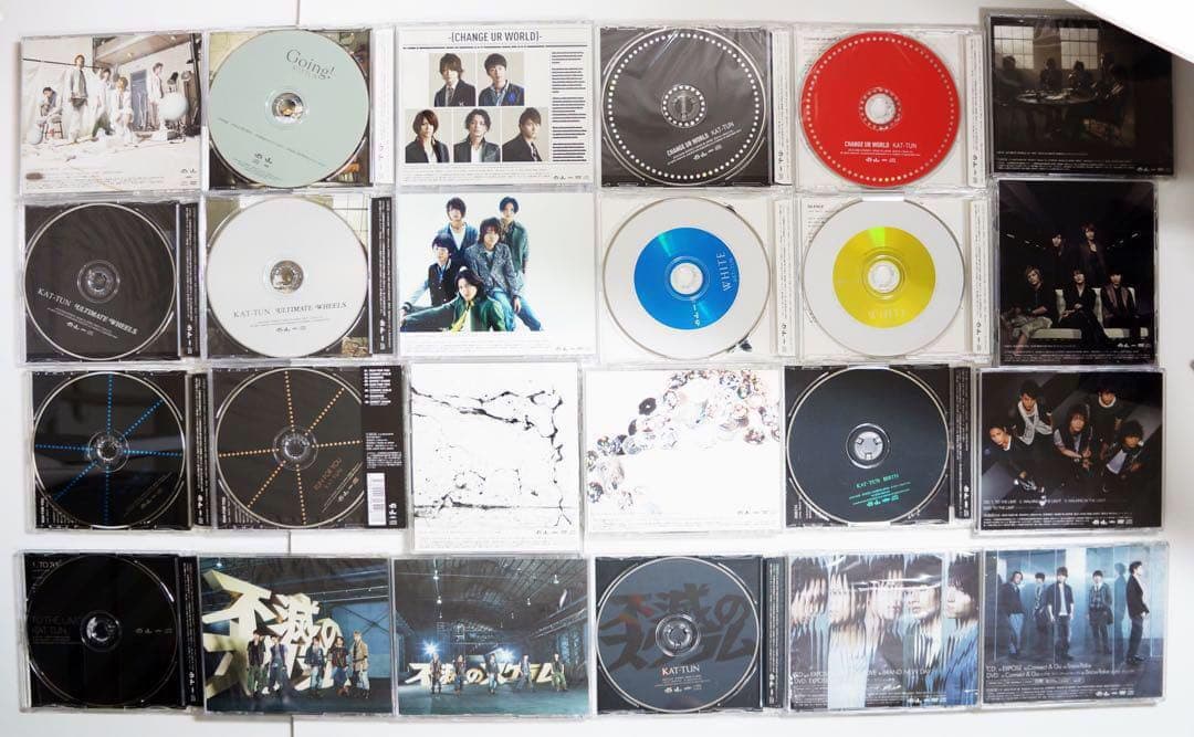 KAT-TUN シングル78枚アルバム29枚 全107枚セット　新品13枚含