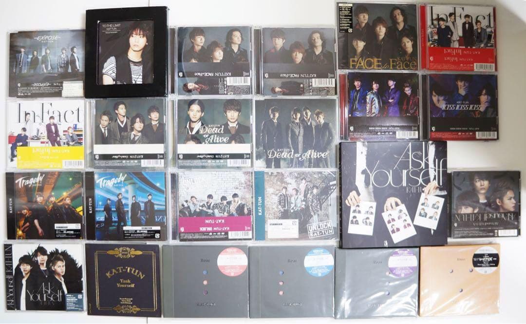 KAT-TUN シングル78枚アルバム29枚 全107枚セット　新品13枚含