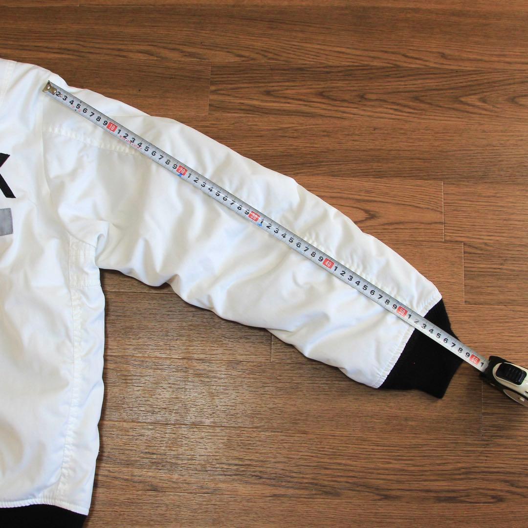 【美品】AVIREX GATV-5005 flight jacket White