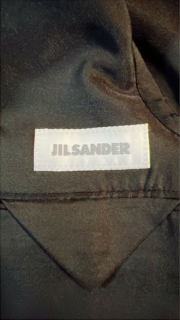 JIL SANDER ジルサンダー スーツ 黒 ブラック セットアップ 上下