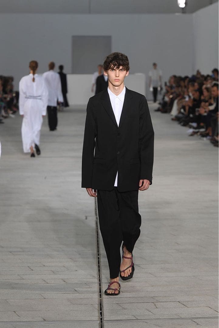 JIL SANDER ジルサンダー スーツ 黒 ブラック セットアップ 上下