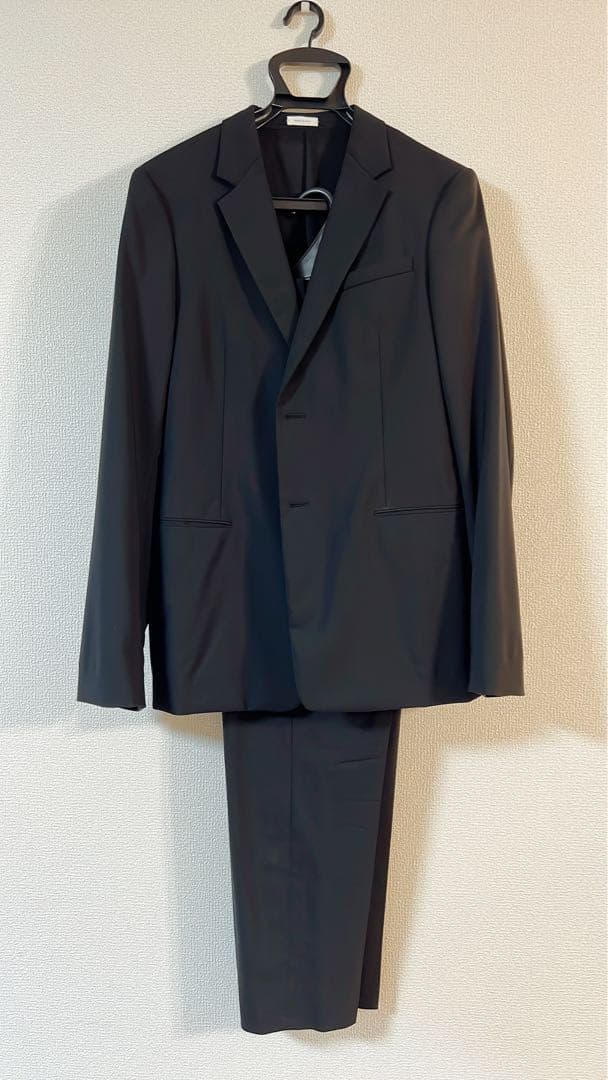 JIL SANDER ジルサンダー スーツ 黒 ブラック セットアップ 上下