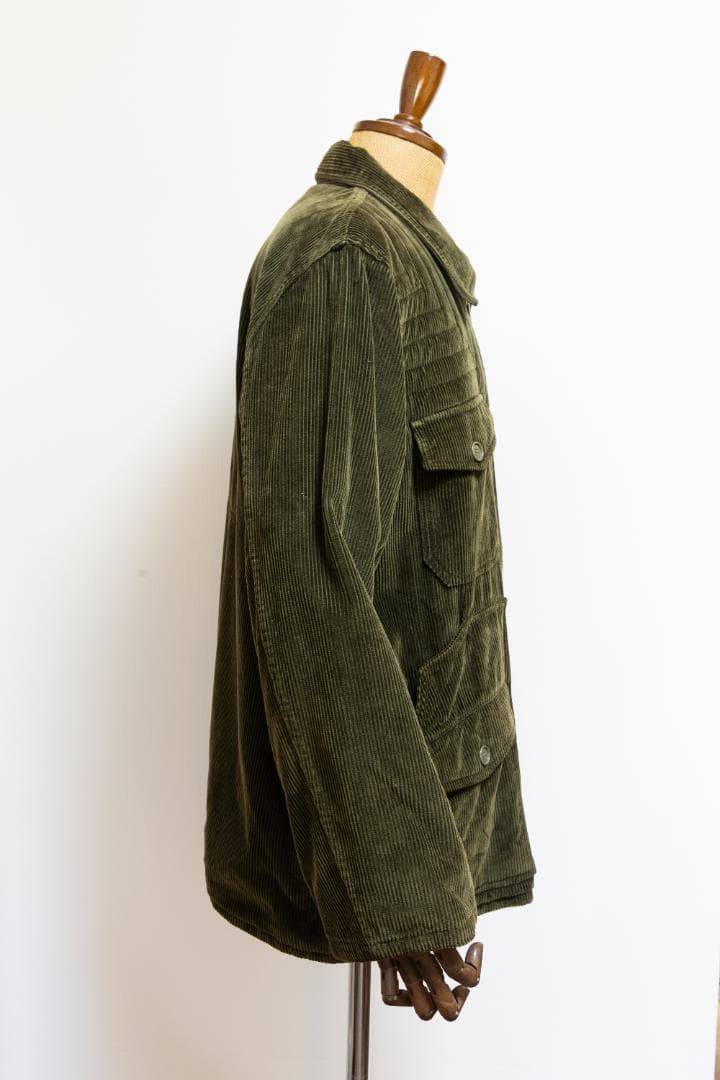 美品70sコーデュロイハンティングジャケットUSAヴィンテージMilitary