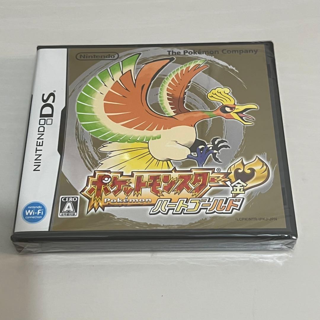 ポケットモンスター ハートゴールド DS ソフト ポケウォーカー 付き 未使用品