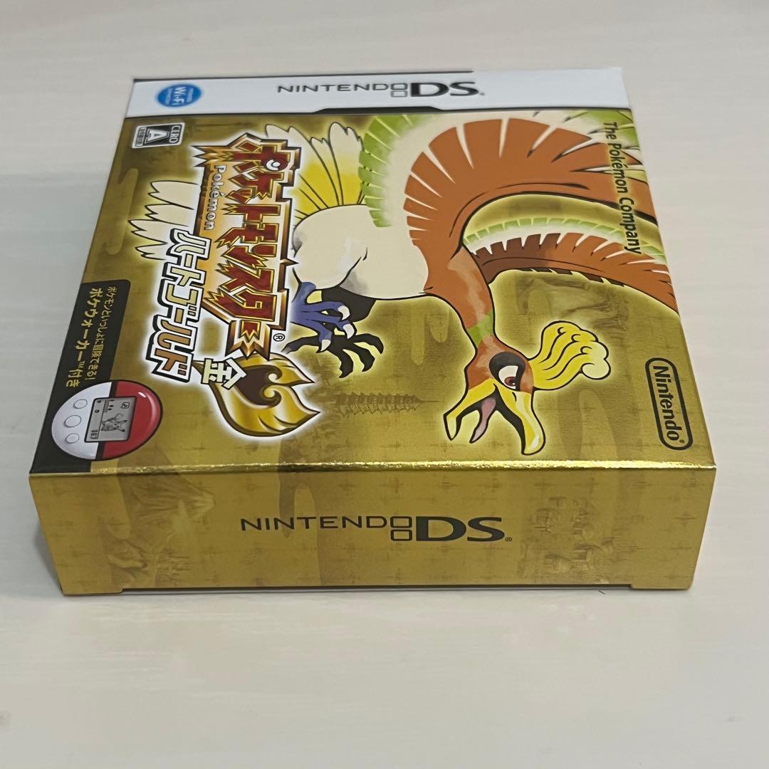 ポケットモンスター ハートゴールド DS ソフト ポケウォーカー 付き 未使用品