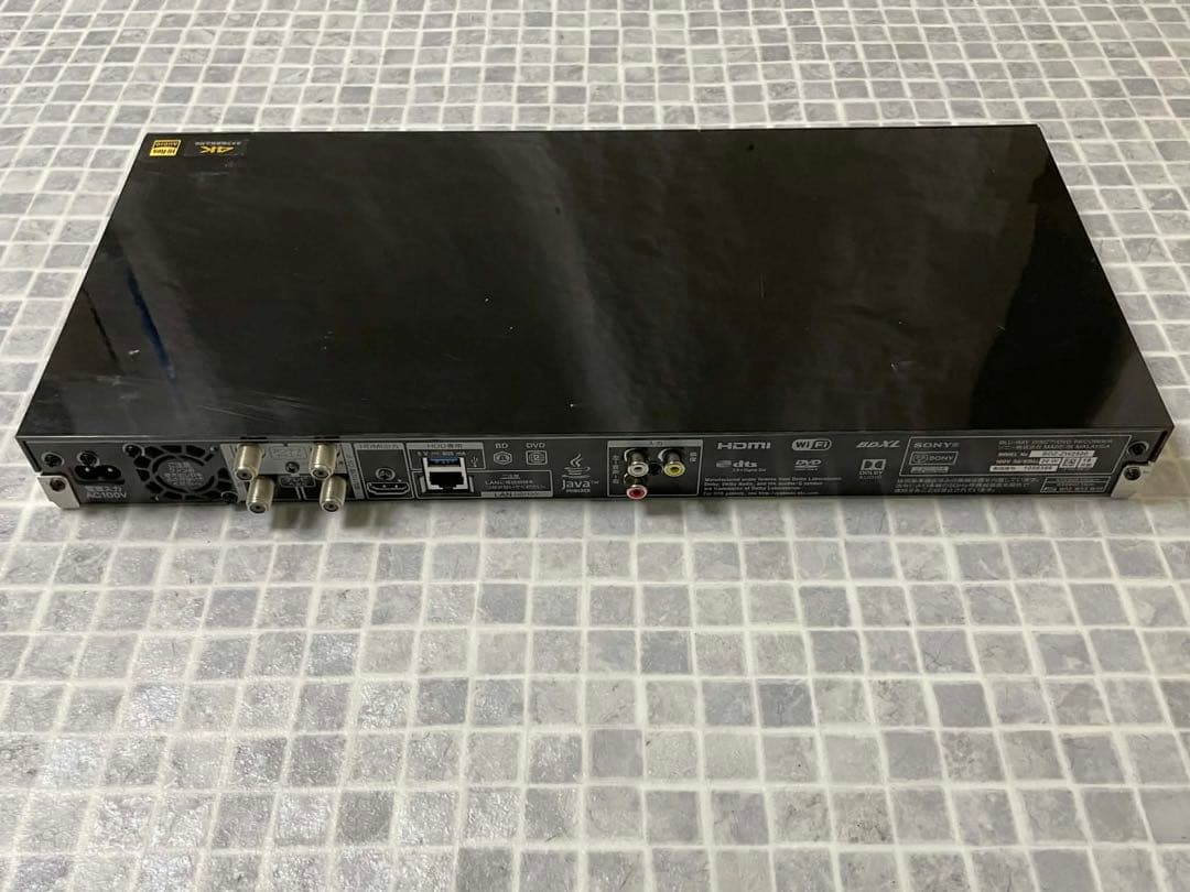 SONY BDZ-ZW2500 ブルーレイレコーダー 動作品