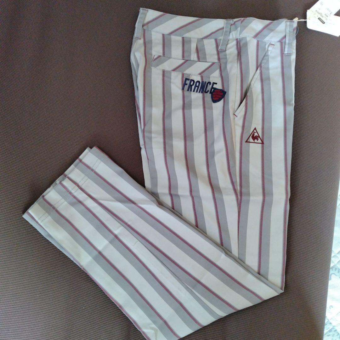 ルコックスポルティフ　ストライプパンツ