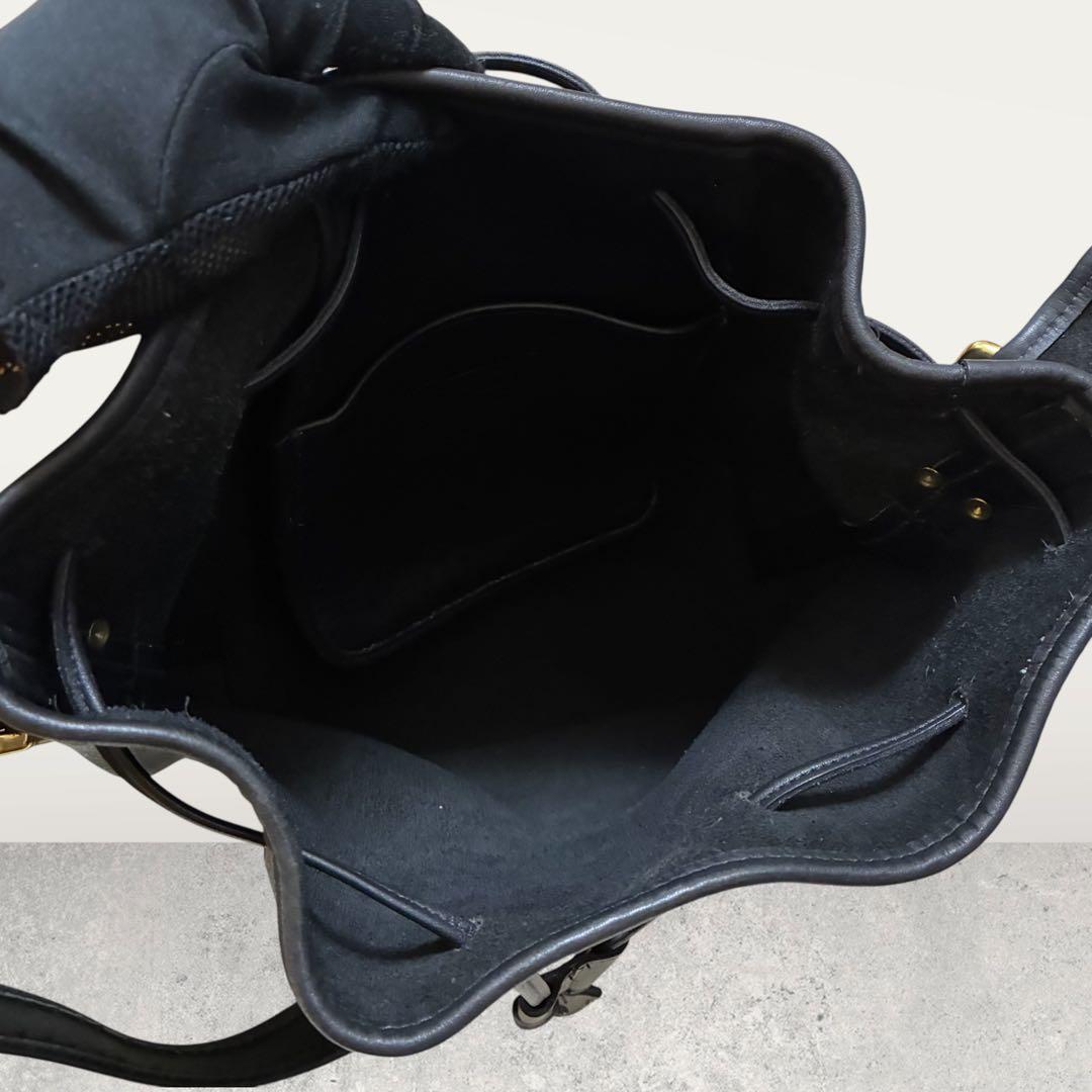 美品/USA製 COACH オールドコーチ 巾着 ショルダーバッグ 9952