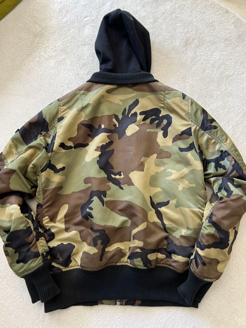 Alpha Industries MA-1 カモフラージュジャケット