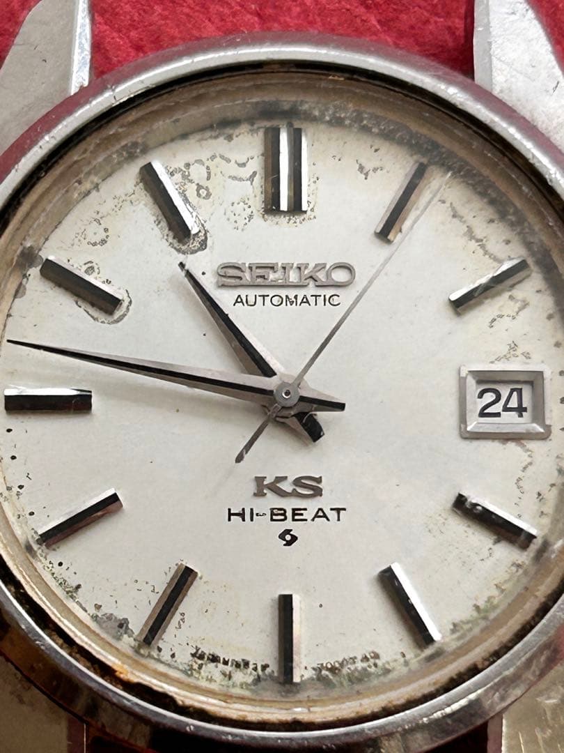 SEIKO KS HI-BEAT 自動巻き腕時計5625-7000稼働品ジャンク