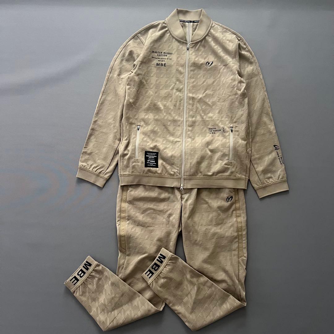 マスターバニー　パーリーゲイツ　セットアップ　千鳥柄　メンズ　ジャケット　パンツ