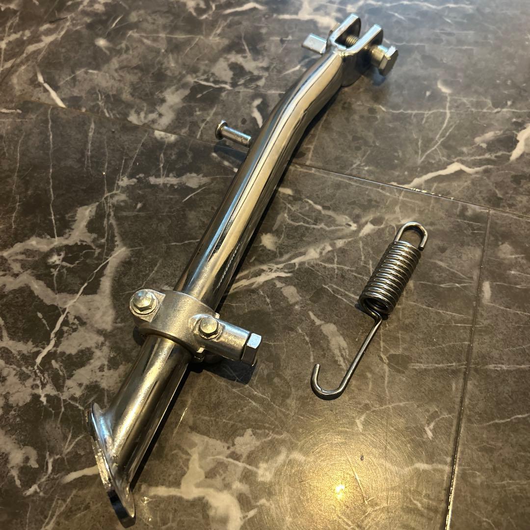 ゼファー４００・Χ ロング ２７ｃｍ メッキ サイドスタンド　ゼファー χ