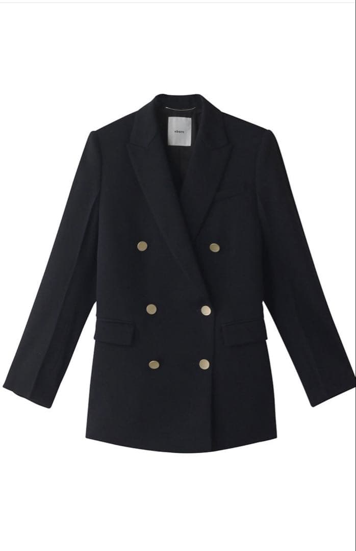 ebure⭐︎新品！ライトドライウール 6釦ダブルジャケット