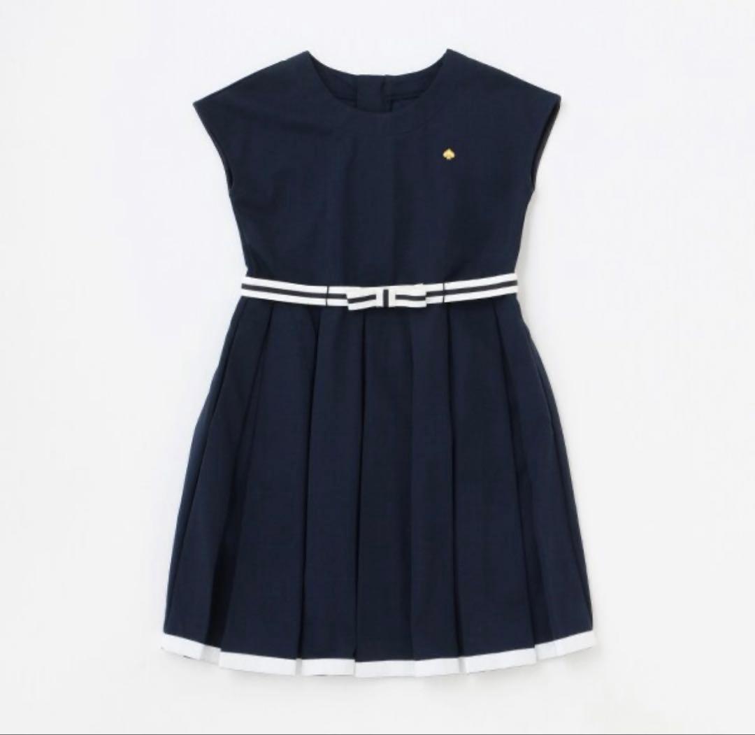 kate spade new york トドラーボウベルトプリーツワンピース