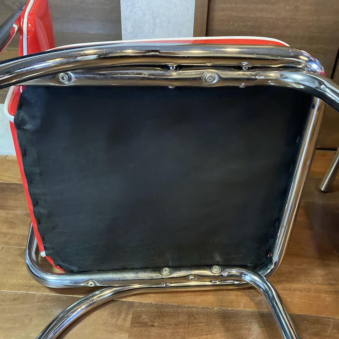 美品✨️ ②アメリカンダイナー ヴィンテージ調 チェア ２脚セット 送料無料