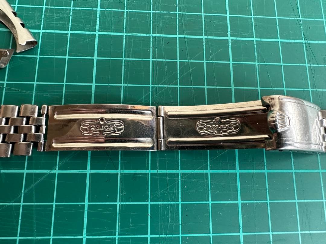 ロレックス純正 6251H 巻きブレス 飛び出し王冠 デベソバックル 72年2期