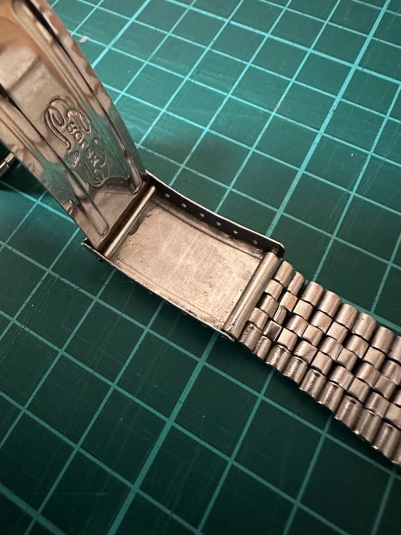 ロレックス純正 6251H 巻きブレス 飛び出し王冠 デベソバックル 72年2期