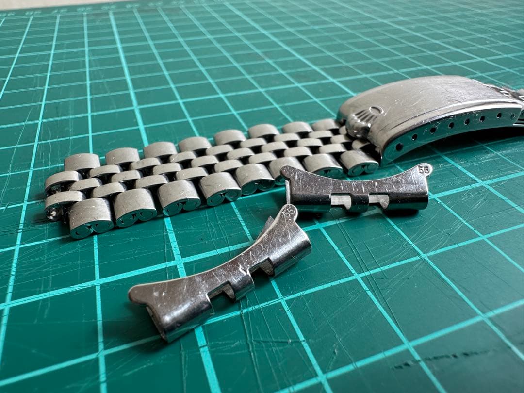 ロレックス純正 6251H 巻きブレス 飛び出し王冠 デベソバックル 72年2期