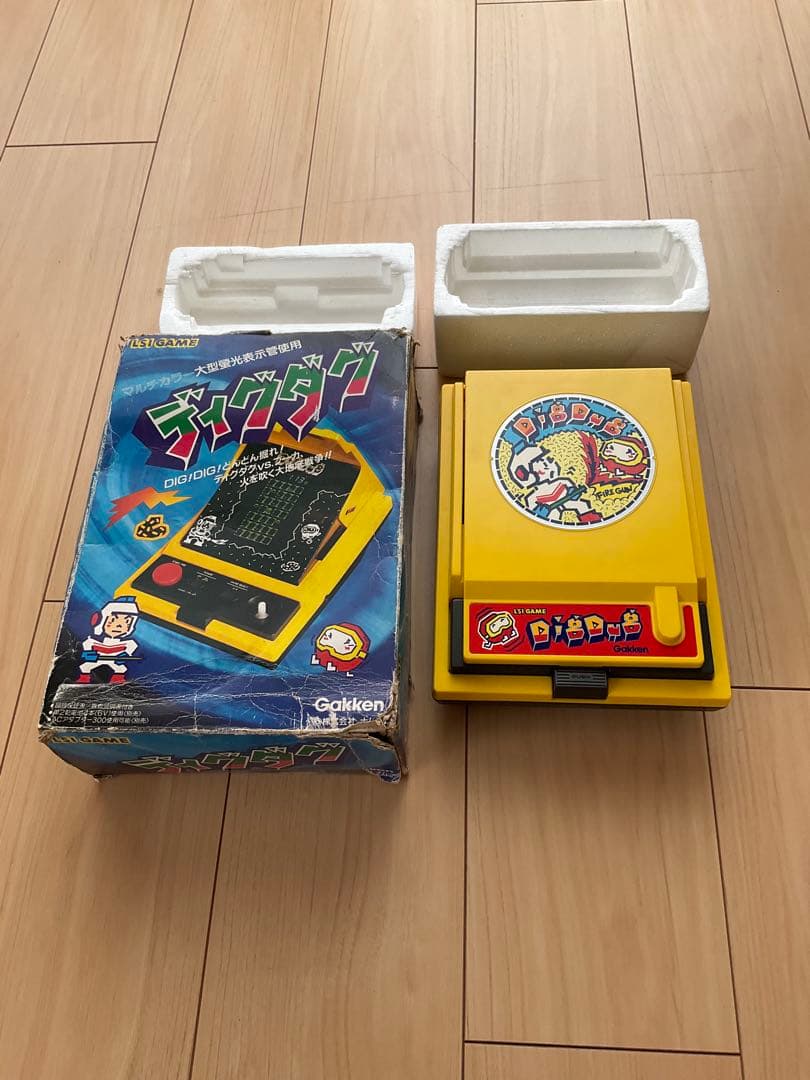 【本体美品】学研　Gakken ナムコ　LSI GAME ディグダグ　動作確認済