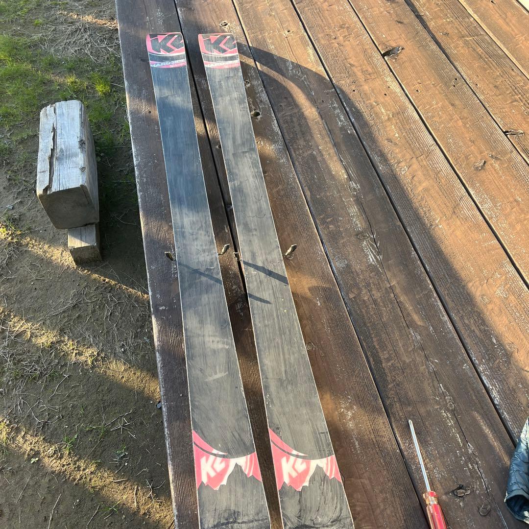 新潟県　K2 HardSide スキー板　パウダー　ファット