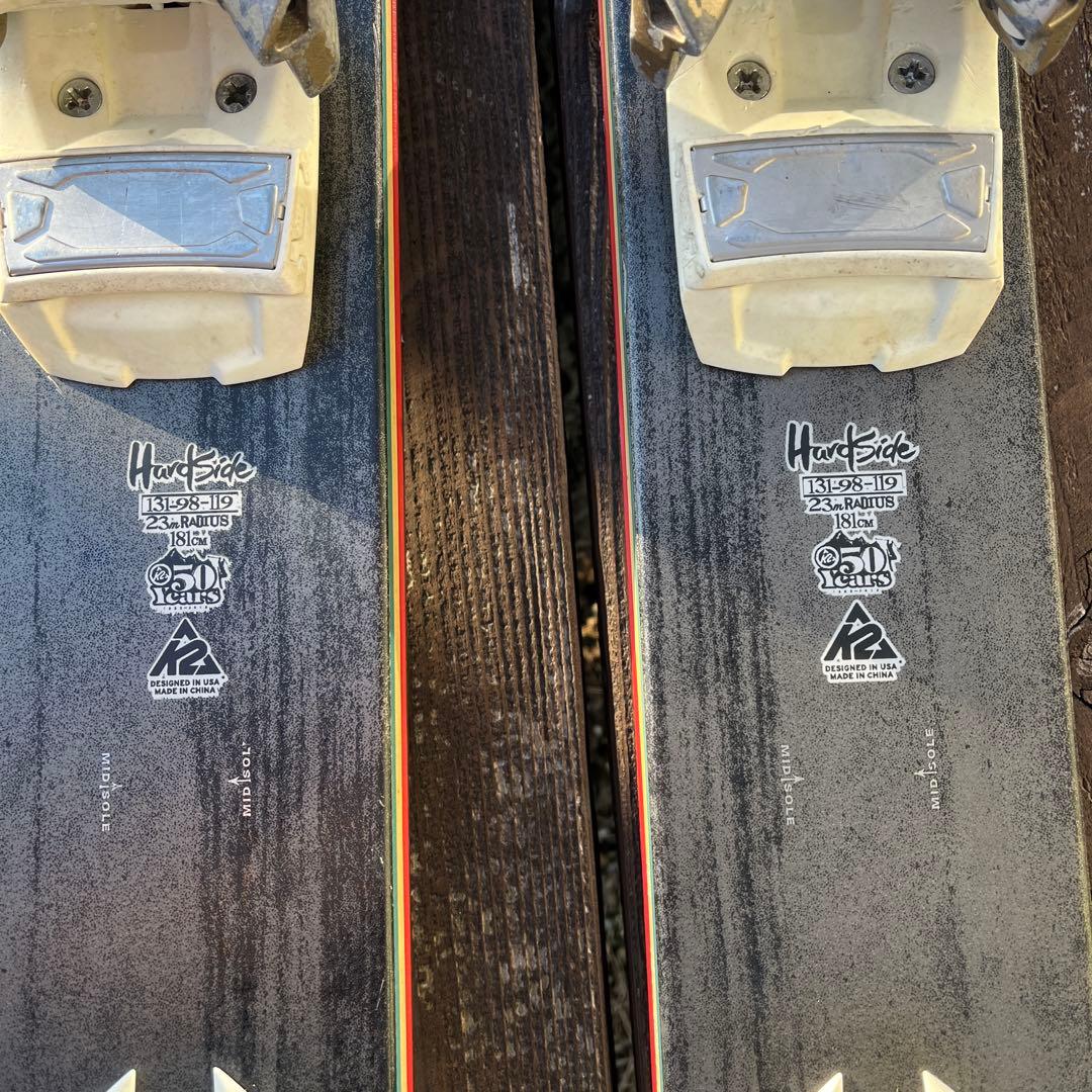 新潟県　K2 HardSide スキー板　パウダー　ファット