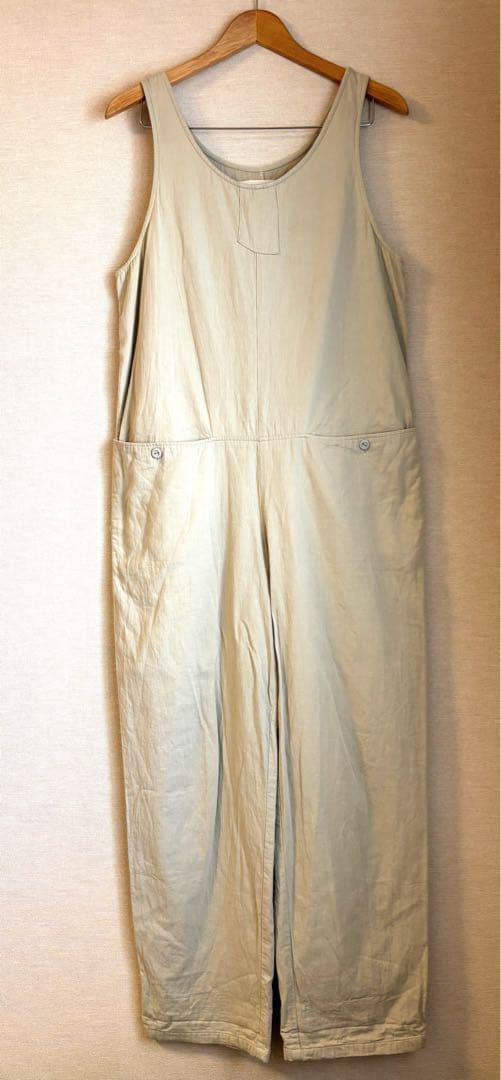 TODAYFUL コットンポケットコンビネゾン　ベージュ　極美品❣️