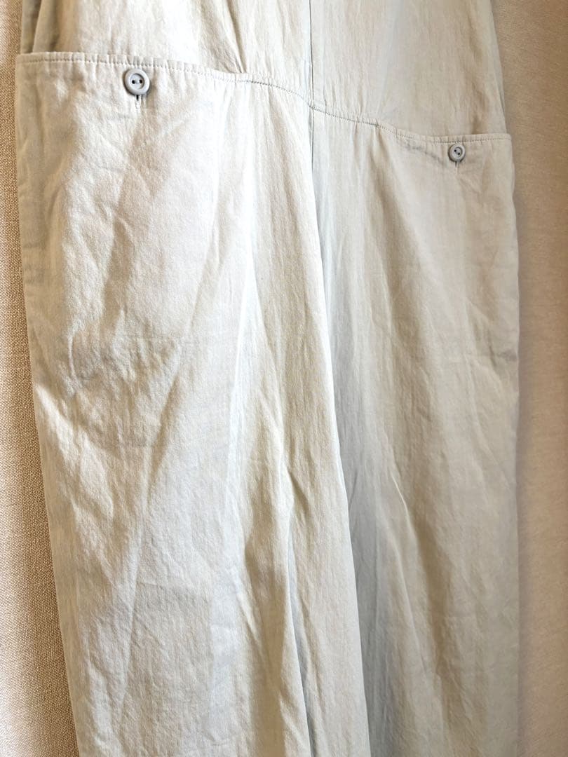 TODAYFUL コットンポケットコンビネゾン　ベージュ　極美品❣️