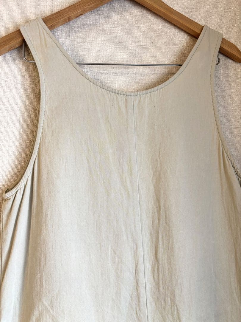 TODAYFUL コットンポケットコンビネゾン　ベージュ　極美品❣️