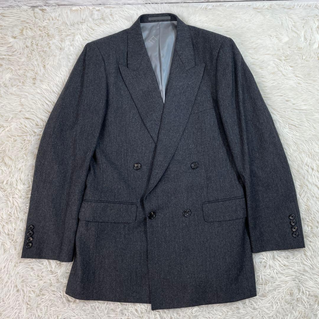 ダンヒル ダブルスーツ ダークグレー 菅田将暉