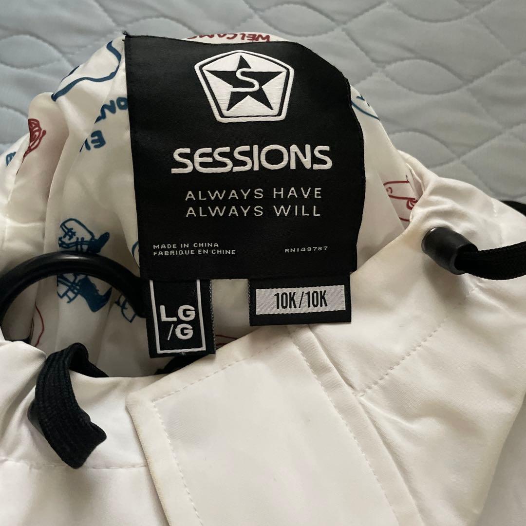 SESSIONS フード付きジャケット